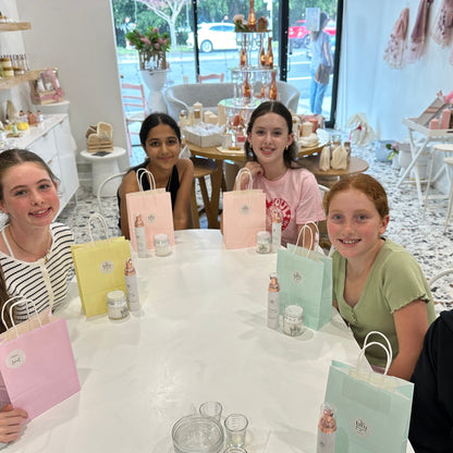 Tween and teen skincare workshops Holiday classes activities