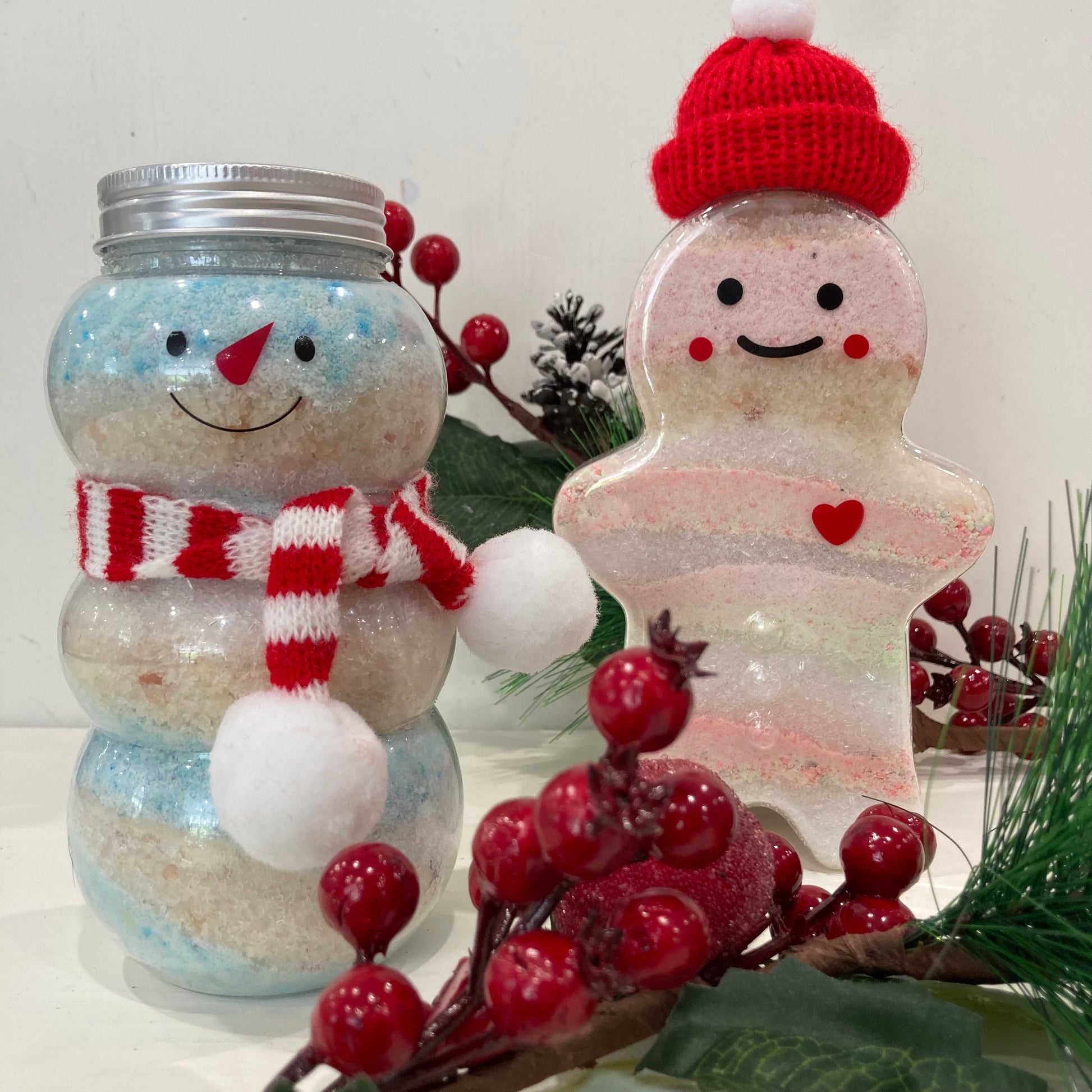 Gingerbread Bath Milk: A festive blend for a soothing soak, capturing the warm aroma of gingerbread cookies. Snow Men Bath Milk: Playful and refreshing, a snowy delight that transforms your bath into a winter wonderland.